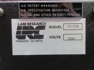 Lam Rainbow 4520 Dielectric Etch 57086 Image 4
