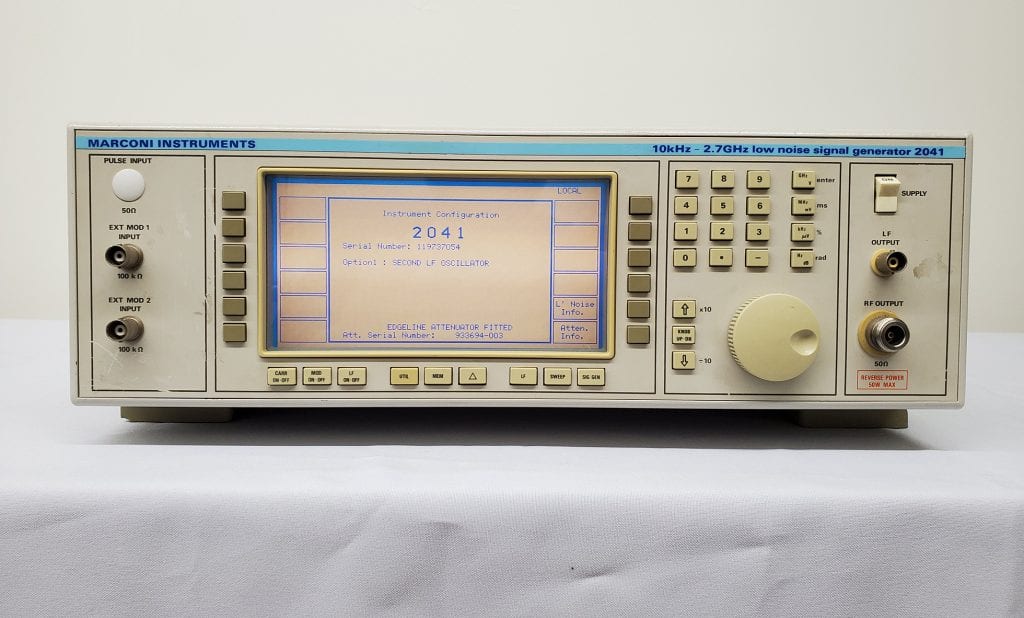 IFR Systems / Marconi 2041 Low Noise Signal Generator 57101