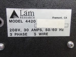 Lam Rainbow 4420 Multi Process Etch 57084