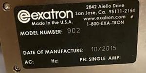 Exatron 902 Linear Pick & Place 57030 Refurbished