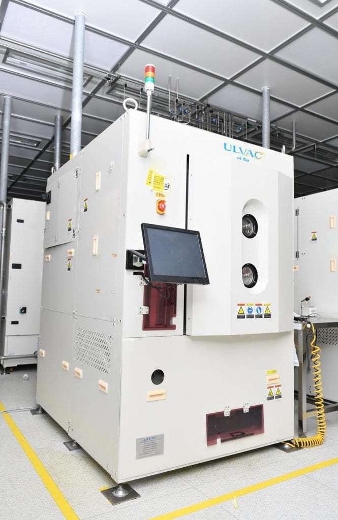 Ulvac Ei 5 K Batch Type High Vacuum Evaporation System for ITO 57224 For Sale