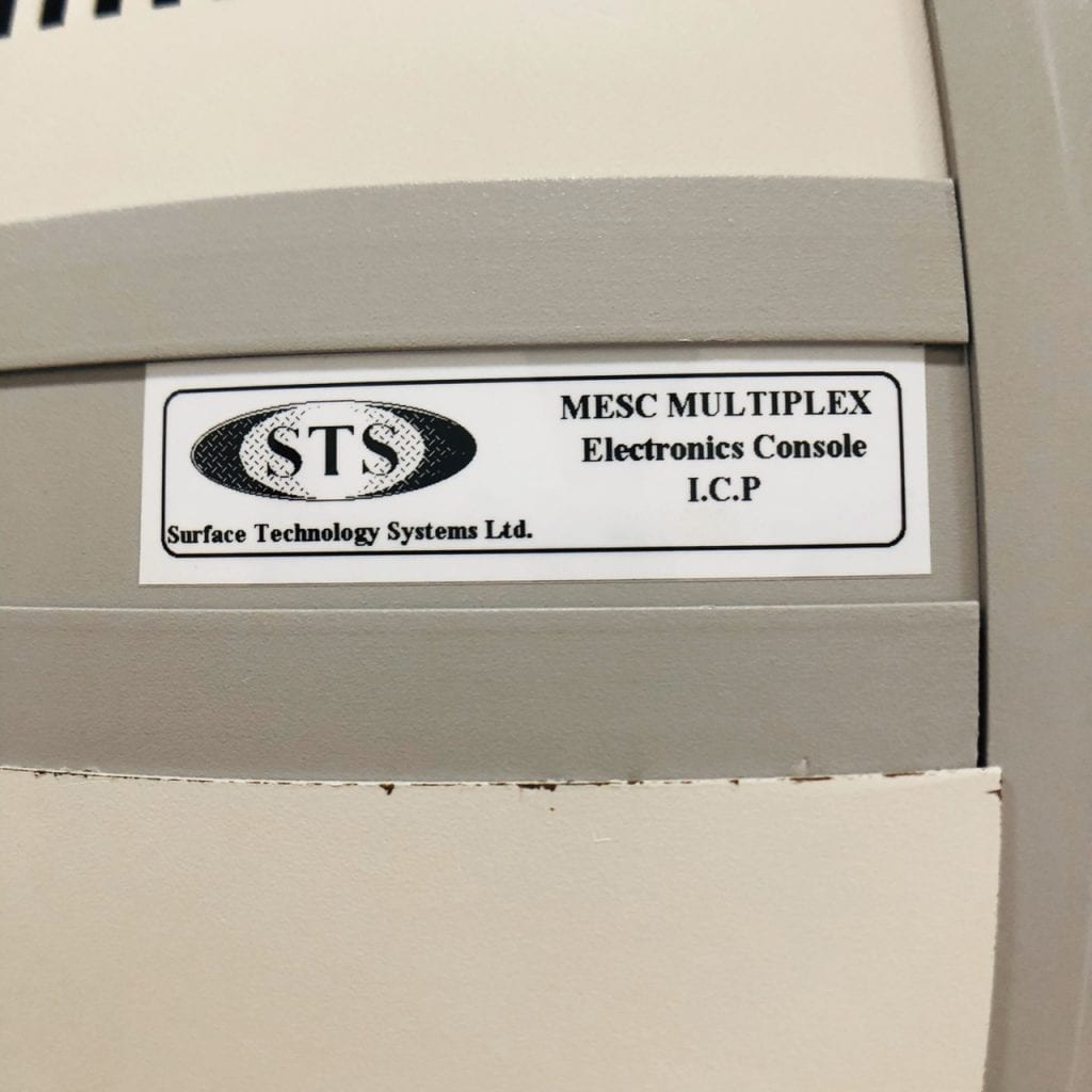 Check out STS/SPTS MESC Multiplex ICP 57169