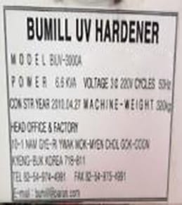 Buy Bumill BIUV 3000 A UV Oven 57296 Online