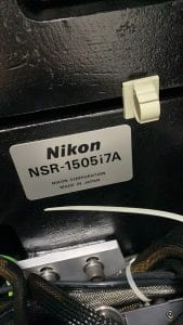 Nikon NSR 1505 i 7 A Stepper 57167 Refurbished