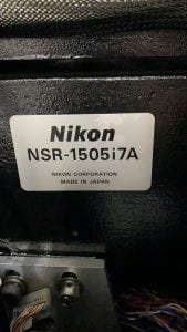 Nikon NSR 1505 i 7 A Stepper 57165 Refurbished