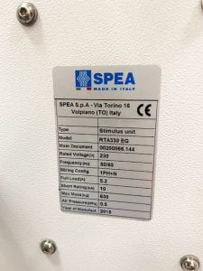 SPEA RTA 330 EG Rate Table 57538 For Sale