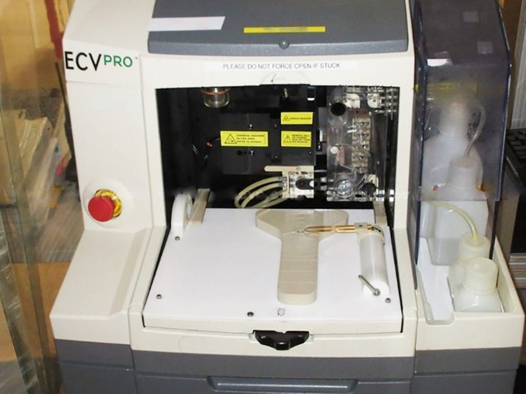 NanoMetrics ECV Pro Electrochemical Capacitance Voltage Profile 57862 Refurbished