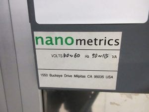 Purchase NanoMetrics ECV Pro Electrochemical Capacitance Voltage Profile 57862