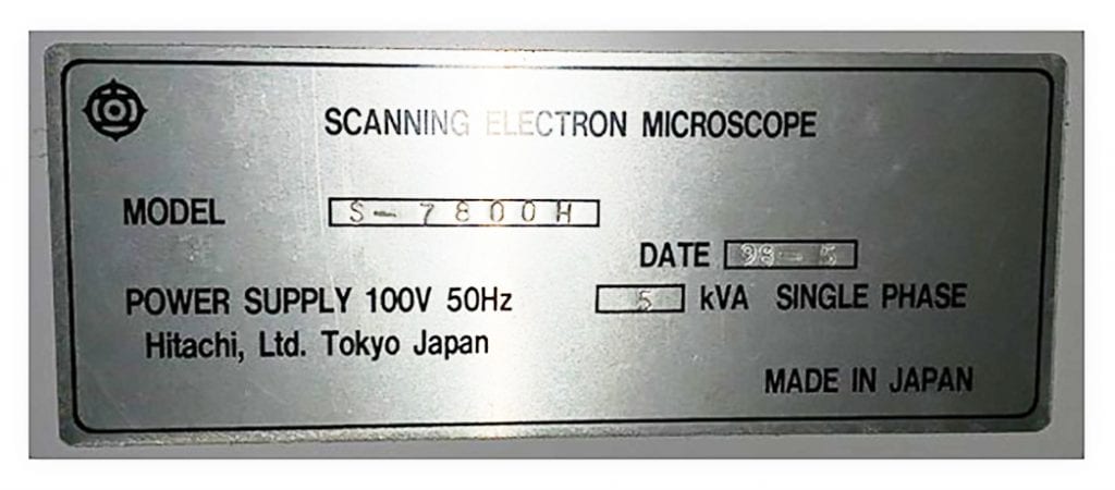 Hitachi S 7800 H CD SEM 57728 Refurbished