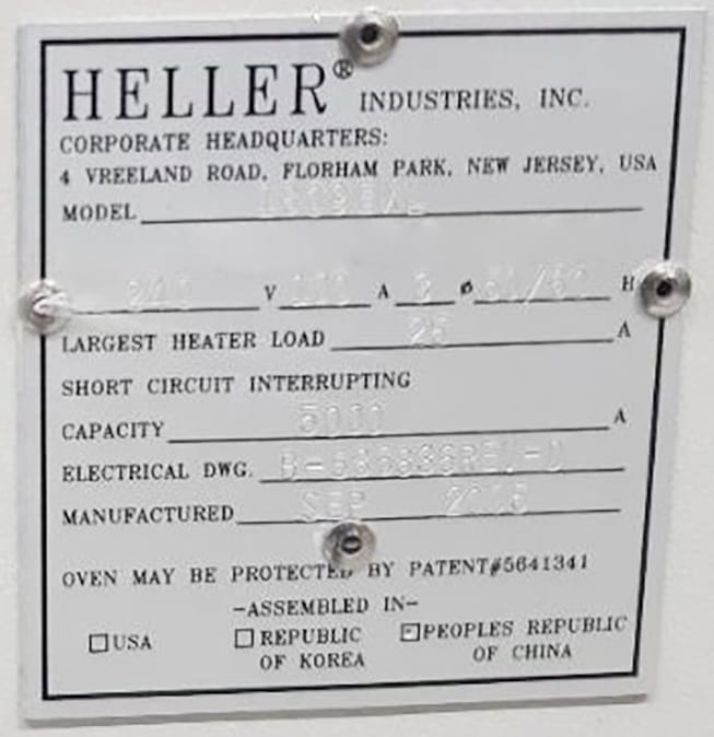 Buy Heller 1809 EXL Reflow Oven 57666 Online