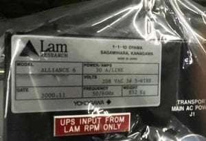 Lam Alliance 9100 PTX Dry Etch 57731 Image 7