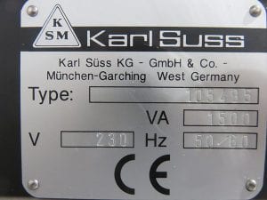 Karl Suss MA 6 / BA 6 Mask Aligner 58034 Image 5