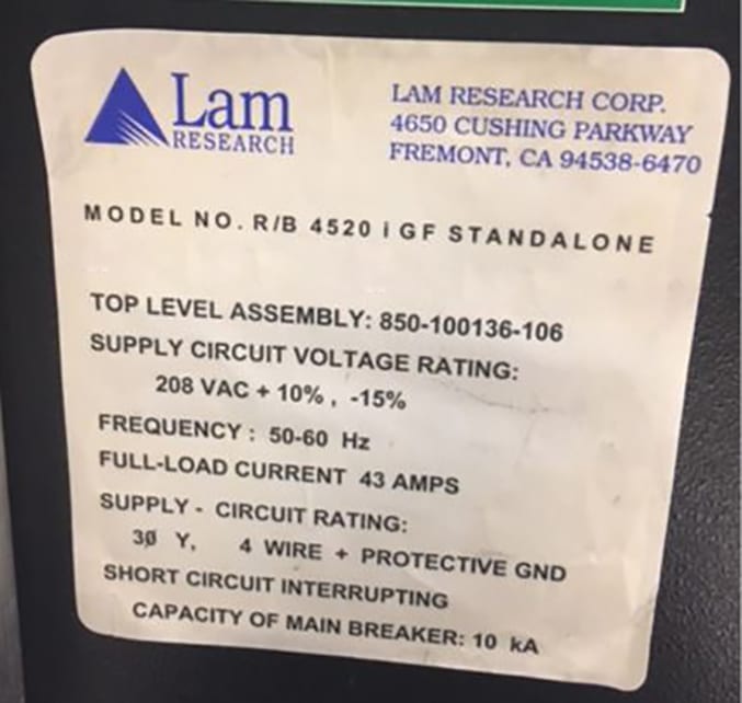 Check out Lam Rainbow 4520 i GF Etcher 58052