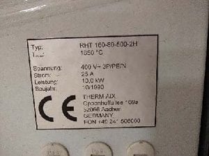 Therm AIX RHT 160 80 550 2 H 58180 For Sale