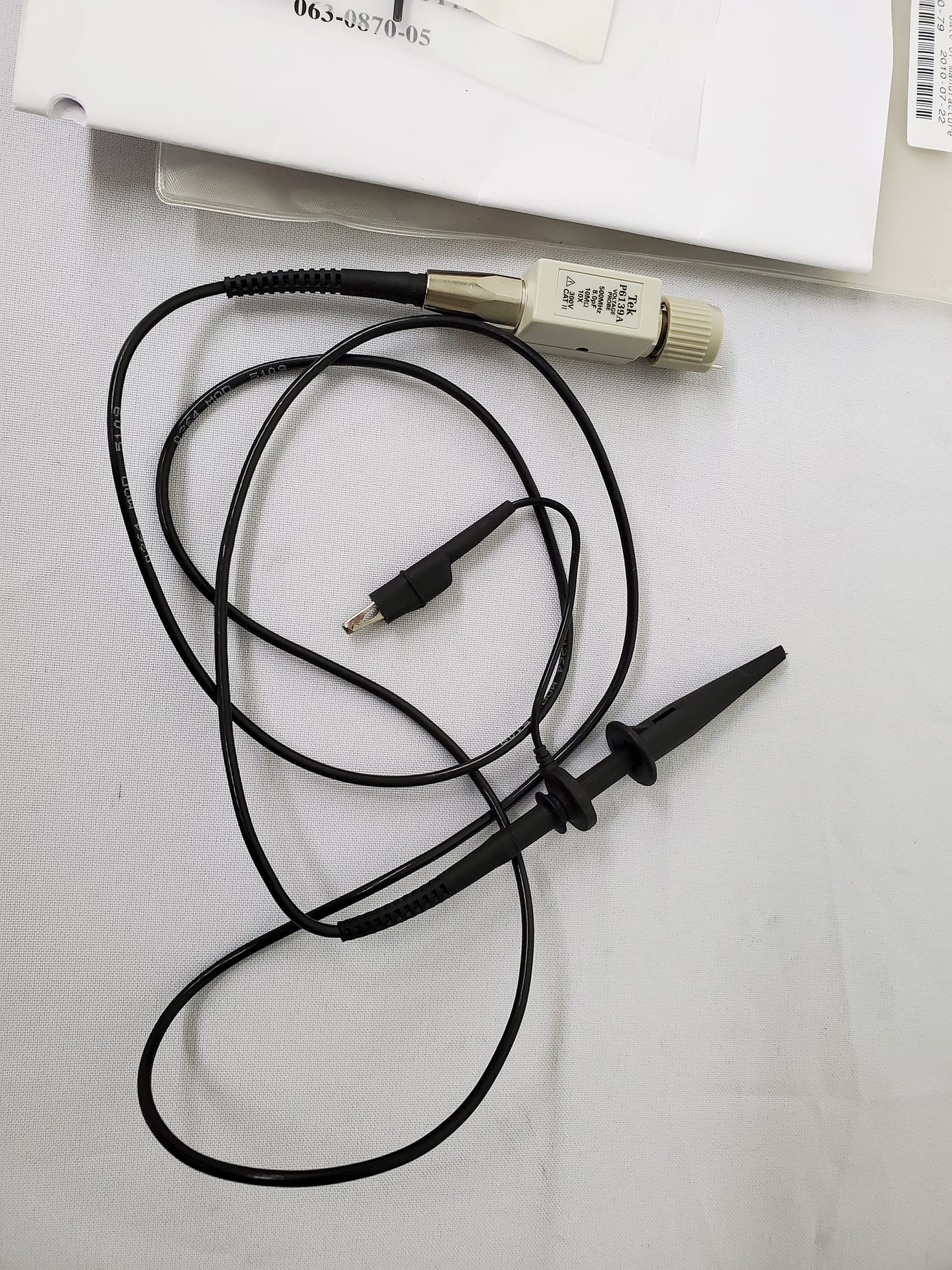 Tektronix P6139A Passive Voltage Oscilloscope Probe for sale online