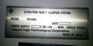 Buy Online Hitachi  HD 2000  STEM  58864