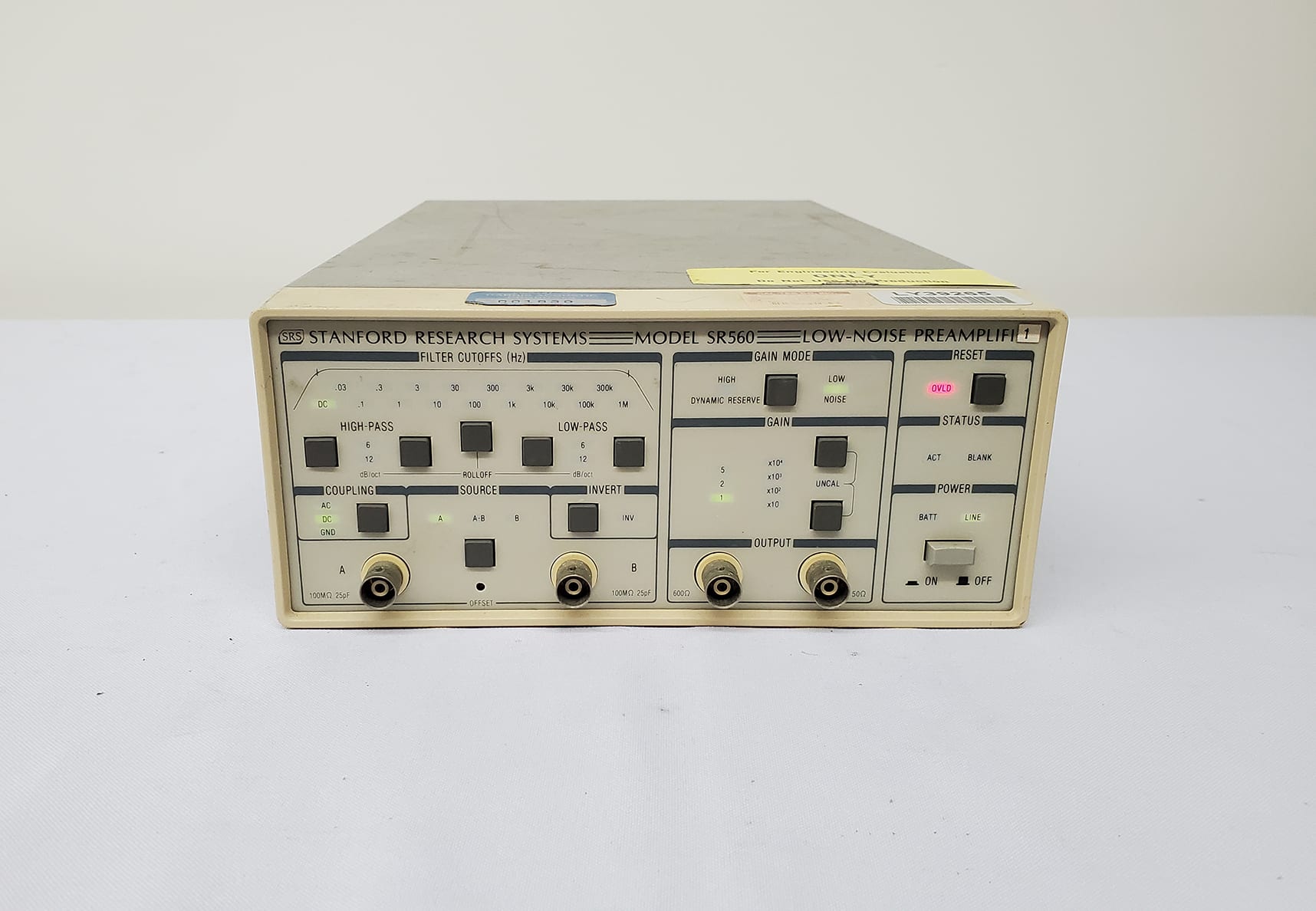 Buy Stanford Research Systems (SRS)-SR 560-Low-Noise Preamplifier-58737