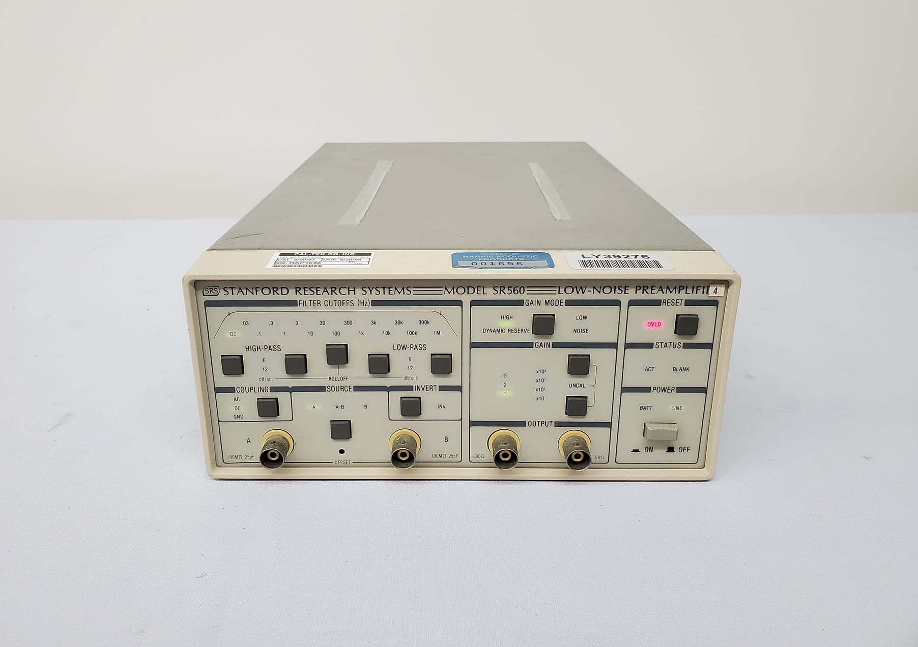 Buy Stanford Research Systems SRS-SR 560-Low-Noise Preamplifier-59539