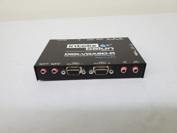 Intelix Balun-Digi-VGASD-R-VGA, Audio, & RS232/IR over Twisted Pair Receiver-58720 For Sale