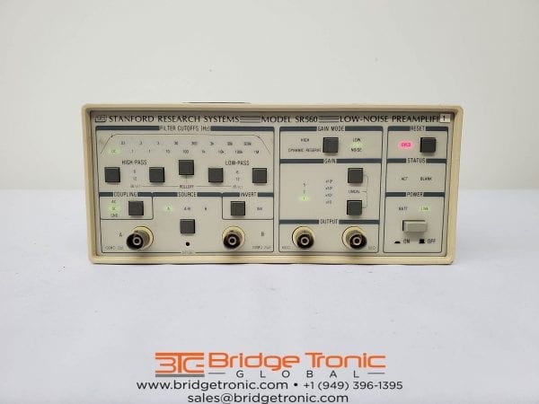 Stanford Research Systems (SRS)-SR 560-Low-Noise Preamplifier-58737 For Sale