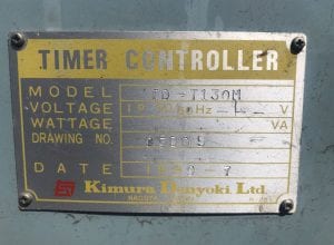 Buy Kimura Denyoki TD T 130 M Timer Controller 59964