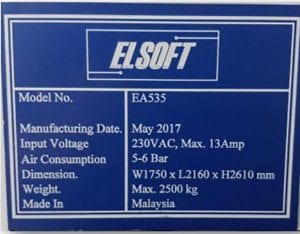 Elsoft  EA 535  Orion Tester  60143 For Sale