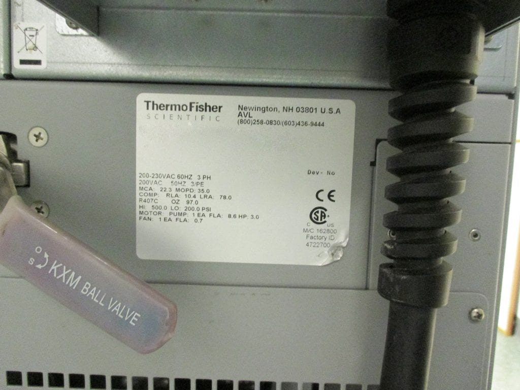 ThermoFischer Thermoflex 10000 Chiller 60572 For Sale