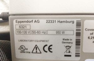 Buy Eppendorf 6321 Mastercycler PCR Machine 60724 Online