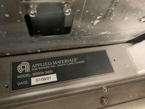 Check out Applied Materials Mirra 3400 CMP Polisher 60783