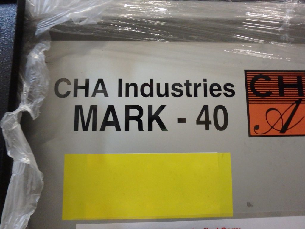 Check out CHA Mark 40 LH PC/PLC Plasma Enhanced Chemical Vapor Deposition 60985
