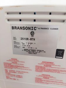 Bransonic 2510 R MTH Ultrasonic Cleaner 61014 For Sale