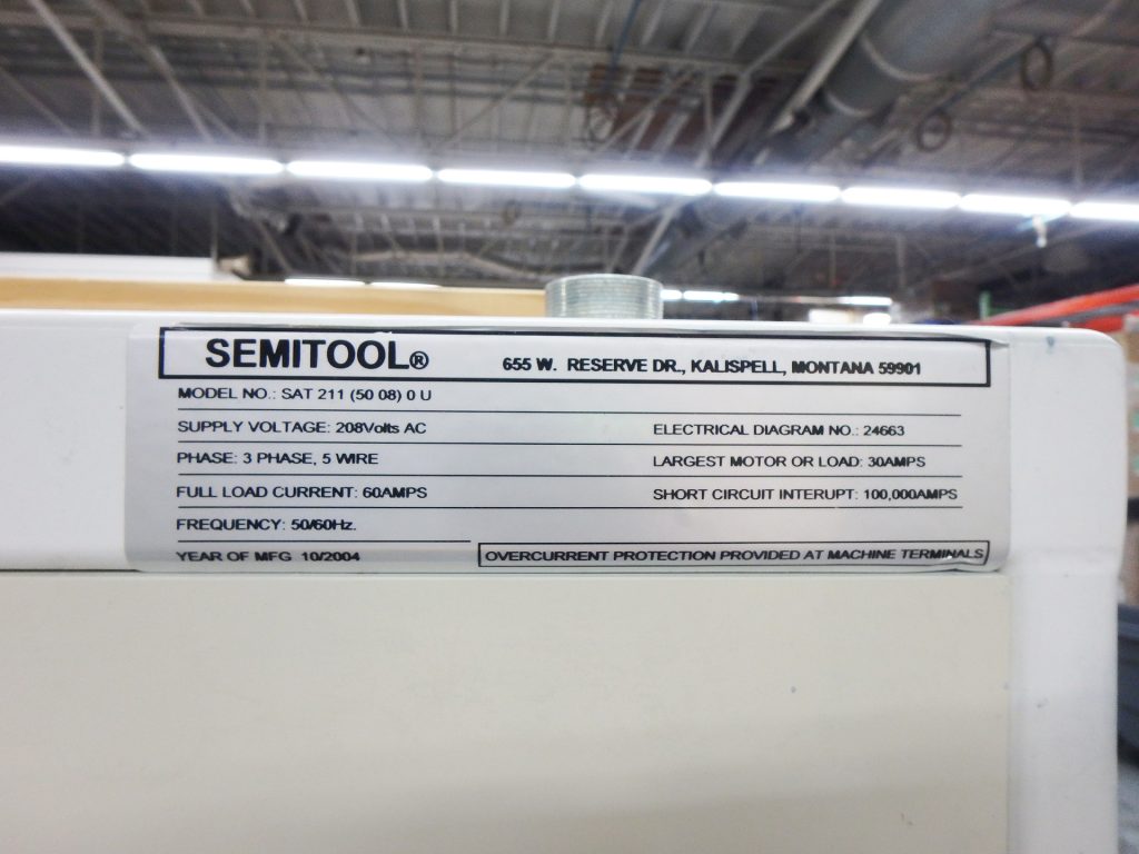 View Semitool SAT 211 Scepter Spray Acid Tool 60993