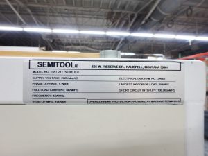 View Semitool SAT 211 Scepter Spray Acid Tool 60993