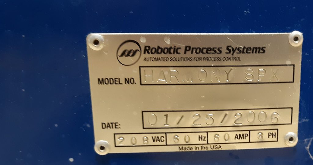 Buy Robotic Process Systems Harmony SPX 61126