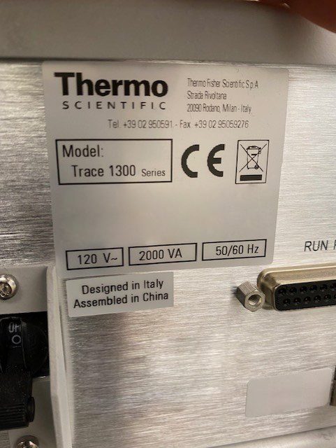 Buy Thermo Scientific Trace 1300 / 1310 Gas Chromatograph (GC) 61276 Online