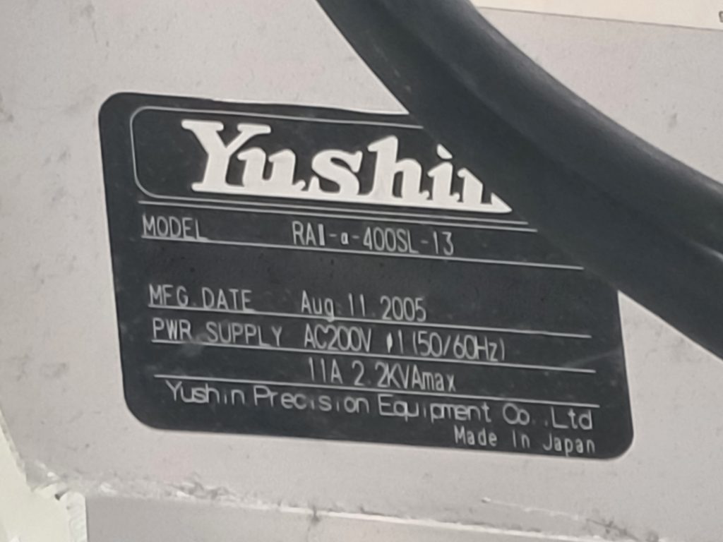 Yushin  RA II A 400 SL 13  61367 For Sale