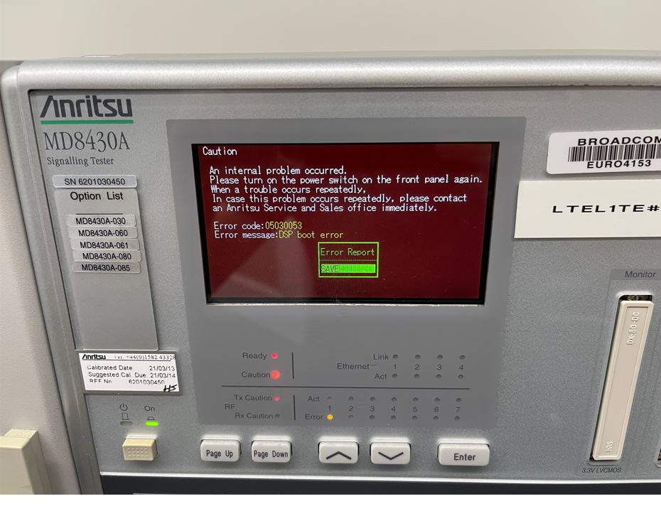 Buy Anritsu-MD 8430 A-Signaling Tester-61587 Online
