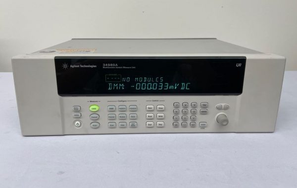 Buy Online Agilent-34980 A-Multifunction Switch / Measure Unit with DMM-61581