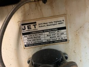 JET JTM 4 VS Variable Speed Turret Mill 62175 For Sale