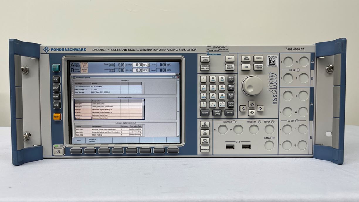 Purchase Rohde & Schwarz-AMU 200 A-Baseband Signal Generator and Fading Simulator-61639