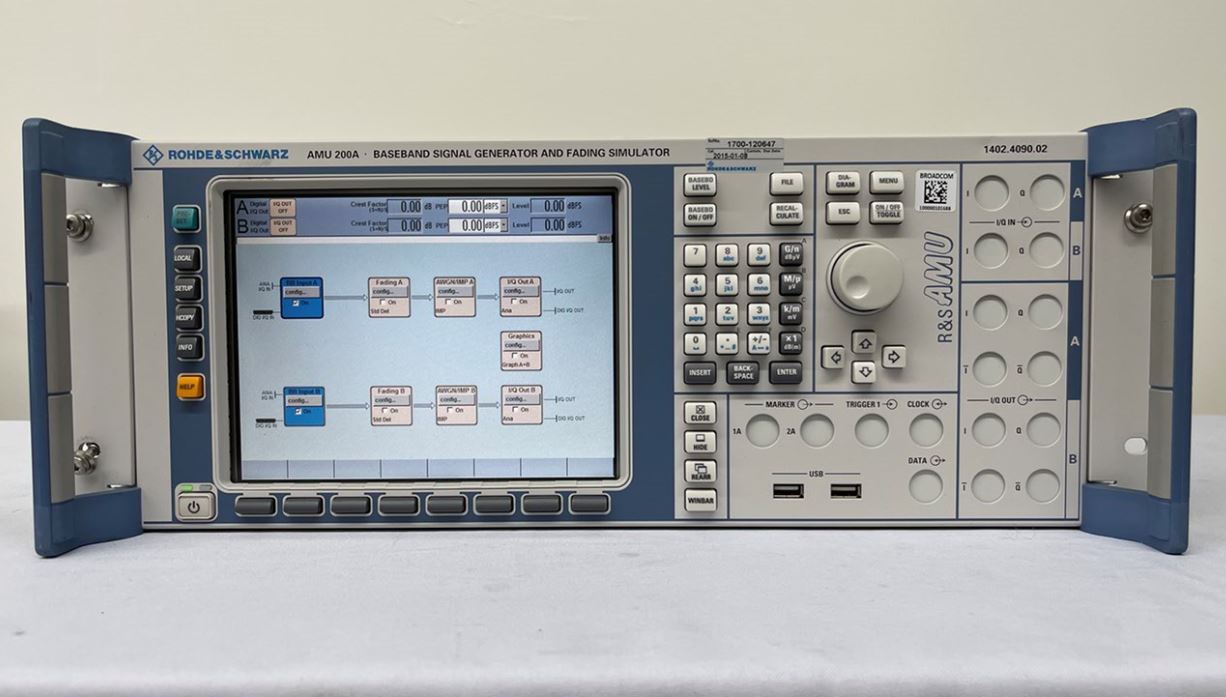 Rohde & Schwarz-AMU 200 A-Baseband Signal Generator and Fading Simulator-61639