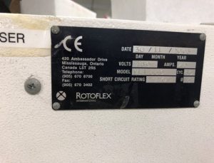 Rotoflex VLI 330 Slitter Rewinder 62161 Refurbished