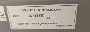 Purchase Hitachi S 4800 II Scanning Electron Microscope (SEM) 62599