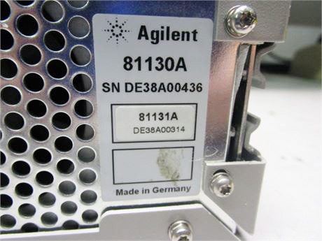 Check out Agilent-81130 A-Pulse Pattern Generator-62887