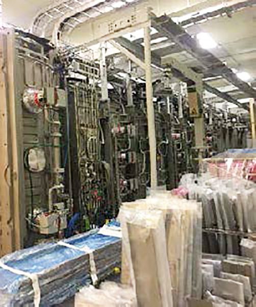 Applied Materials  NAR 1800  Vertical In Line Sputtering Machine  65091 For Sale