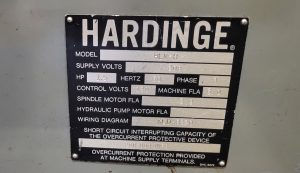 Hardinge  HLV H  Lathe  65144 For Sale