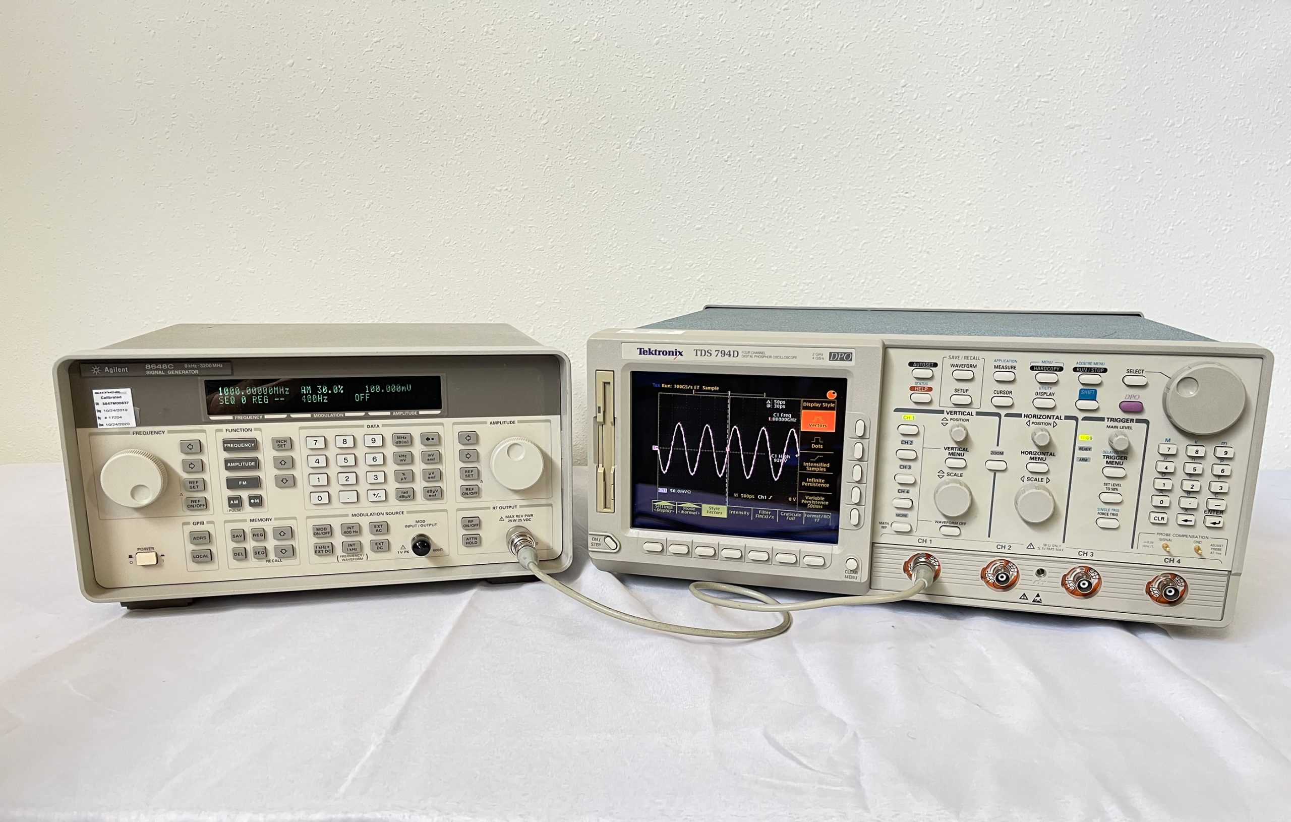 Agilent 8648C Synthesized Signal Generator -62251 For Sale