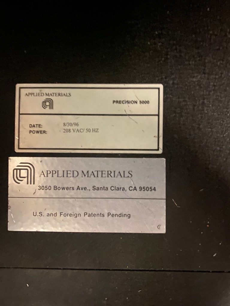 Check out Applied Materials  P 5000  Etcher  65457