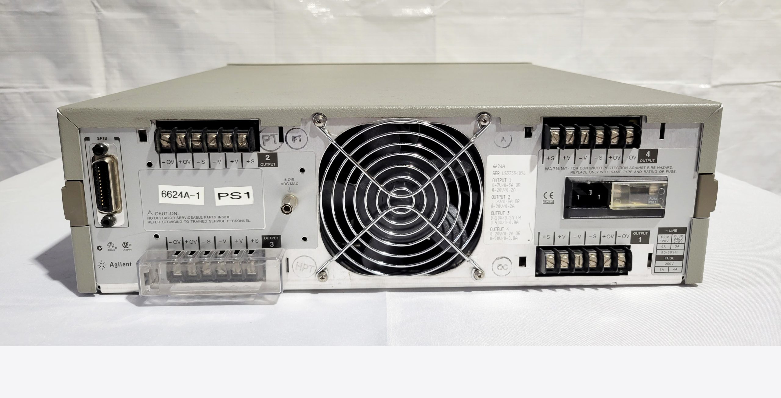 Agilent 6624 A DC Power Supply -65300 For Sale