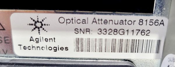 Buy Agilent 8156A Optical Attenuator -65305 Online